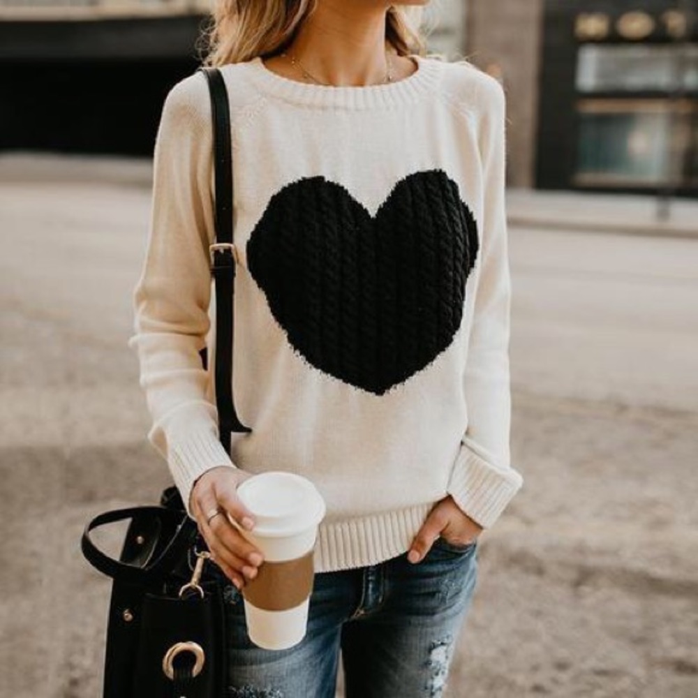 Last 1! With All My Heart Sweater - Picture 2 of 5